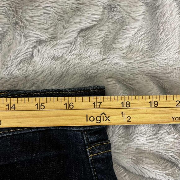 GAP Jeans Women’s 14S True Skinny Mid Rise Dark Wash Stretch Denim Blue Casual - Picture 7 of 9